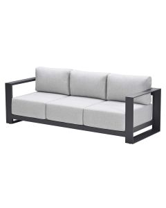 Malakka loungebank - donker grijs