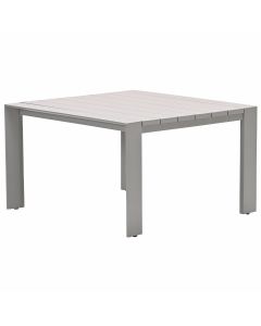 Malakka lounge dining tafel 111,5x111,5 cm - taupe