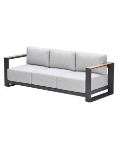 Malakka loungebank - light teak look