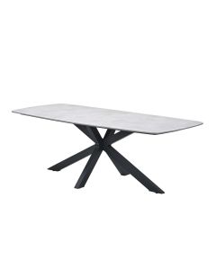 Fiore tuintafel 220x100xH72 cm - donker grijs