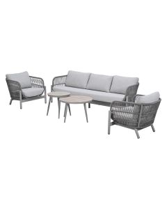 Luzia loungeset 5-delig - taupe