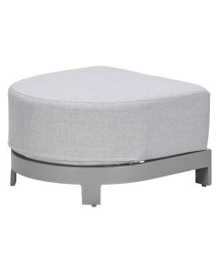 Malakka chaise voetenbank- taupe