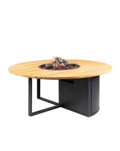 Cosiloft 120 round black / teak