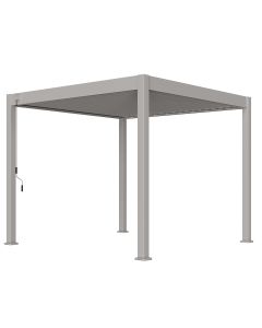 Pergola Neo bioclimatic tuinpaviljoen 300x300xH255 cm - zand