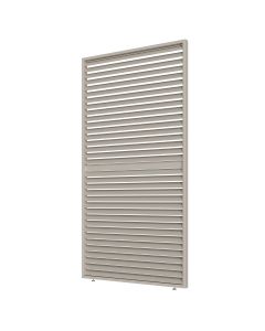 Pergola Neo zijwand paneel 125x235 cm - zand