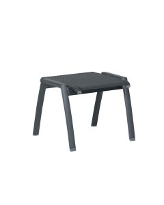 Santana voetenbank - donker grijs