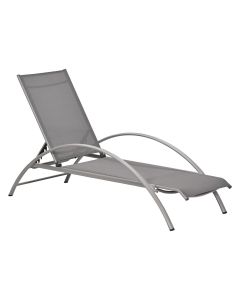 Santos ligbed - verstelbaar - taupe