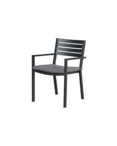 Amarillo dining fauteuil - donker grijs