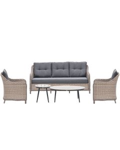 Nova loungeset 5-delig - Lucas loungetafels