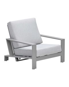 Coba verstelbare loungestoel - taupe