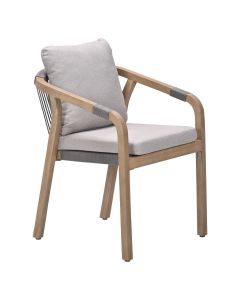 Alora lounge dining stoel - grey sand