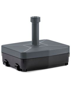 Verrijdbare Vulbare Parasolvoet 45kg - antraciet