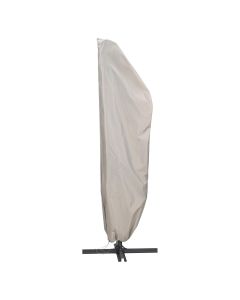 Free-arm parasolhoes 240x68 cm - taupe