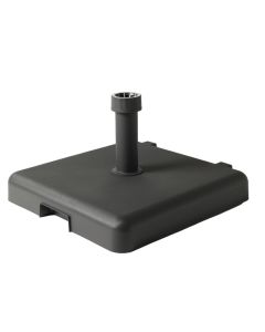 Verrijdbare Vulbare Parasolvoet 30kg - antraciet