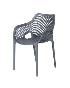 Air XL design tuinstoel donker grijs