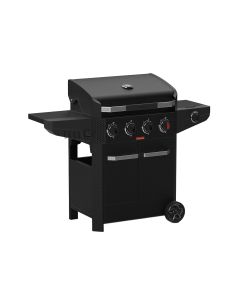 Barbecook Luca 412 gasbarbecue met kast en zijbrander zwart