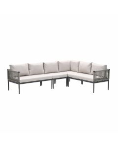 Burela lounge hoekset 4-delig rechts - taupe