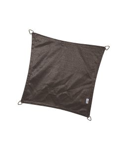 Nesling Coolfit schaduwdoek vierkant 3-6x3-6x3-6x3-6m - Antraciet Polyester