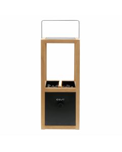 Cosiscoop Urban Black gaslantaarn - 20 x 20 x H 49,3 cm