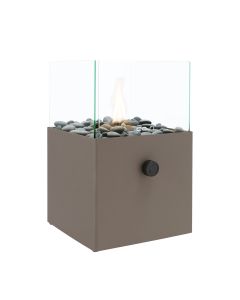 Cosiscoop Square gaslantaarn 20 x 20 x 32,5 cm - clay