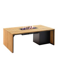 Cosibridge 140 vuurtafel teak