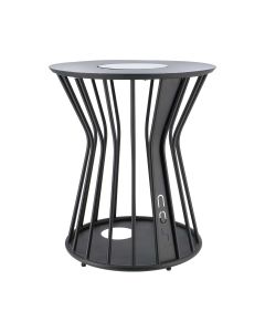 Cosilumia loungetafel met verlichting Ø 52 x 60 cm black