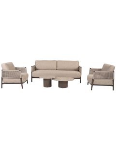 Savanne loungeset 5-delig - terre