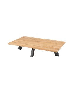 Cosmic loungetafel 120 x 78 x 25 cm - teak