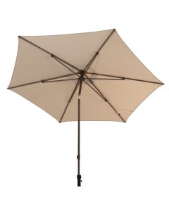 Azzurro stokparasol Ø300 cm beach solefin - Wenge frame