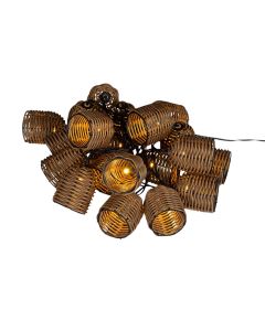 Lichtsnoer LED 5m - 20 lampen - warm wit licht - Ruche