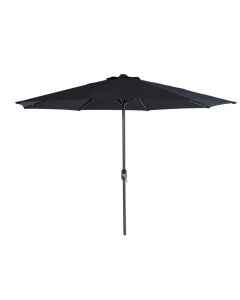 Lotus parasol Ø300 cm - zwart
