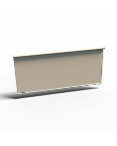 Rolgordijn breed 148 x 240 cm - Gebroken Wit