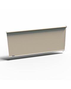 Rolgordijn breed 296 x 240 cm - Gebroken Wit