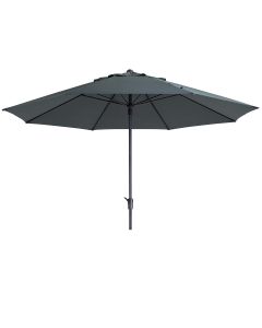 Timor luxe stokparasol Ø400 cm - polyester grey
