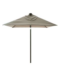 Triangle stokparasol 210x130 cm automatisch - taupe