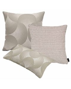 Cloudy grey sierkussen set - 3 stuks