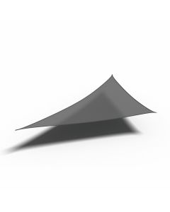 Coolfit schaduwdoek driehoek 90° - 400x570 cm - Antraciet