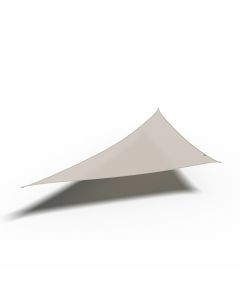 Coolfit schaduwdoek driehoek 90° - 400x570 cm - Greige