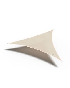 Coolfit schaduwdoek driehoek 500 cm - Gebroken Wit