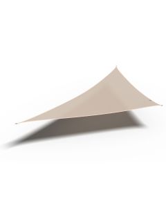 Coolfit schaduwdoek driehoek 90° - 500x710 cm - Gebroken Wit