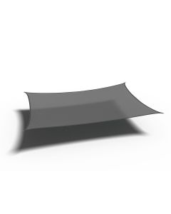 Coolfit schaduwdoek rechthoek 300 x 400 cm - Antraciet