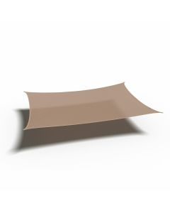 Coolfit schaduwdoek rechthoek 300 x 500 cm - Zand
