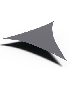 Dreamsail schaduwdoek driehoek 400 cm waterproof - Grijs