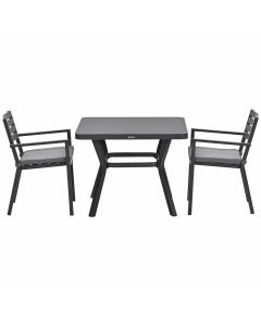 Amarillo bistro tuinset 3-delig - Mina tuintafel 90x90 cm