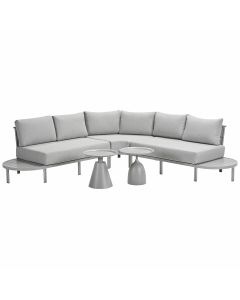 Queenstown loungeset 5-delig - taupe