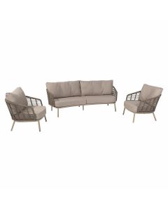 Puglia loungeset 3-delig - latte