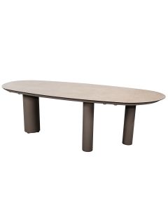 Denia tuintafel 240x105 cm - terre ceramic print