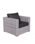 Tennessee loungestoel - licht grijs
