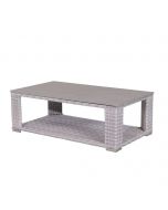 Tennessee loungetafel 140x80 cm - licht grijs
