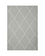 Buitenkleed Diamonds licht grijs 200x290 cm
